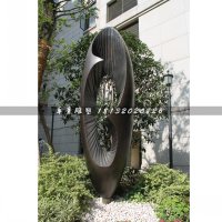 铸铜抽象雕塑-上海新黄浦
