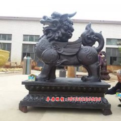 铜麒麟,铜雕麒麟,铸铜麒麟雕塑