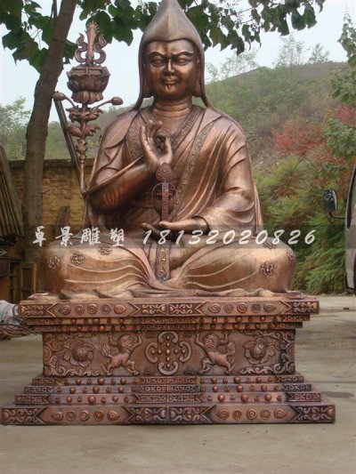 西藏佛铜雕，铸铜西藏佛雕塑