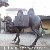 铜骆驼，铸铜骆驼雕塑