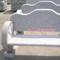 长椅石雕，公园长椅石雕