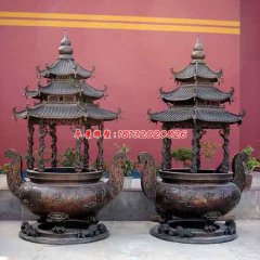 铜香炉,寺庙铜香炉