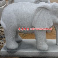 大象石雕，公园动物石雕