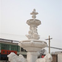 石雕喷泉，别墅区专用石头喷泉雕塑
