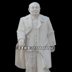 鄧小平石雕,廣場漢白玉偉人雕塑