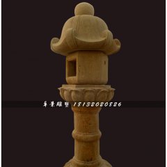 石灯,公园石灯雕塑,仿古灯