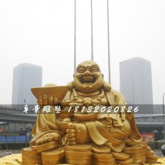 弥勒佛铜雕,广场大型铜佛像
