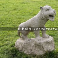 十二生肖石雕，大理石动物雕塑