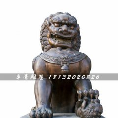 北京狮铜雕,铜狮子雕塑