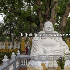 弥勒佛石雕,寺庙笑面佛石雕