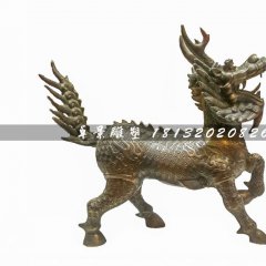 麒麟铜雕,广场神兽铜雕
