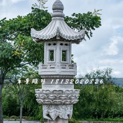 石灯雕塑,公园景观石雕