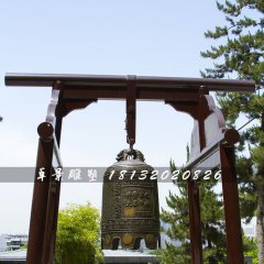 铜钟,黄铜钟,广场铜钟雕塑