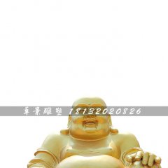 坐式弥勒佛,寺庙铜佛像