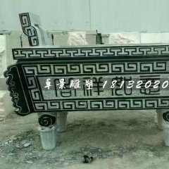 青石香炉,方形香炉石雕