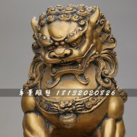 北京铜狮子，铸铜狮子