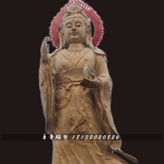 铜观音雕塑,立式观音菩萨铜雕