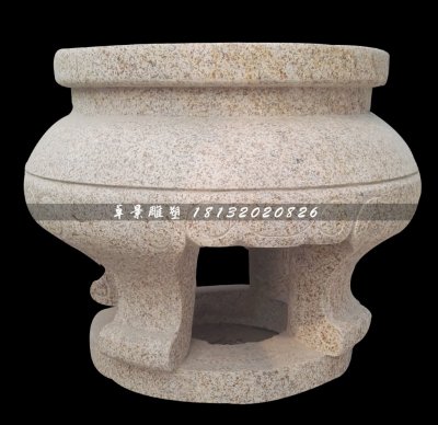 花岗岩桌子，石桌椅 (2)