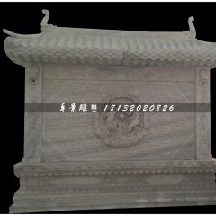 大理石影壁雕塑,仿古石影墙