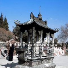 铜香炉,方形铜香炉