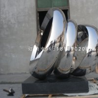 不锈钢团结雕塑抽象企业雕塑