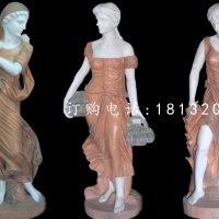 四季女神雕塑西方人物石雕