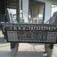 寺庙石香炉,青石香炉
