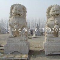 狮子石雕汉白玉北京狮雕塑