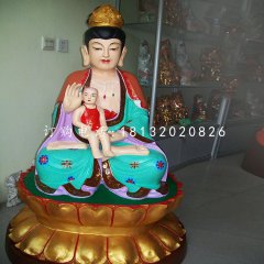 送子观音雕塑,玻璃钢佛像