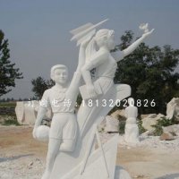 未来之星石雕,校园石雕