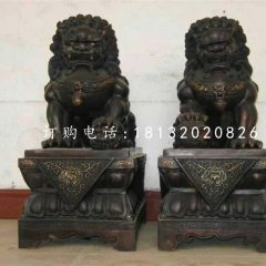 小型铜狮子,北京狮铜雕