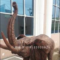 大象铜雕，公园动物铜雕