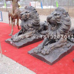 汇丰狮铜雕,铜雕西洋狮
