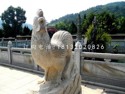 公园动物雕塑石雕十二生肖 (2)