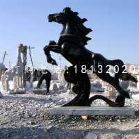 黑马石雕，广场黑马雕塑