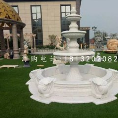 公园石喷泉,欧式喷水盆