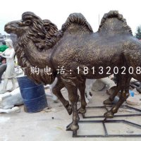 骆驼铜雕公园动物铜雕