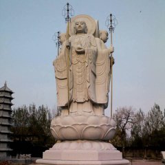 地藏菩萨石雕,广场大理石佛像