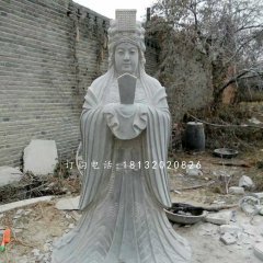 青石妈祖雕塑,广场神仙石雕