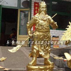 关二爷铜雕铸铜关公雕塑