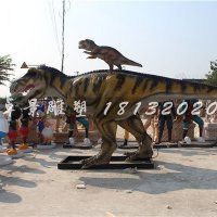 仿真恐龙雕塑公园玻璃钢动物雕塑