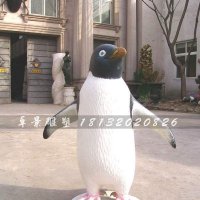 玻璃钢企鹅雕塑仿真动物雕塑