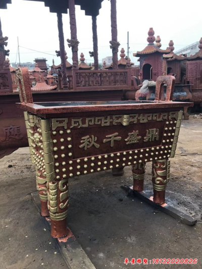 鼎盛千秋铜雕鼎