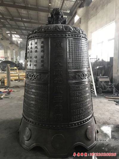 铸铜寺庙钟