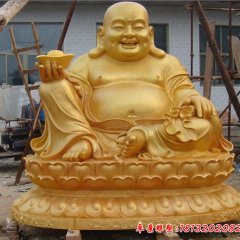 弥勒佛铜雕,招财弥勒佛铜雕