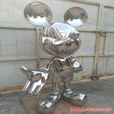 不锈钢卡通米老鼠雕塑
