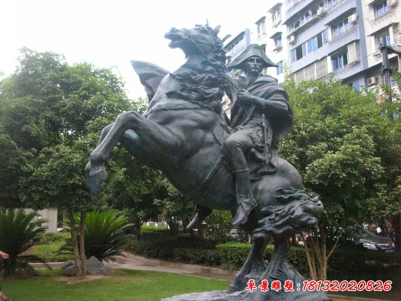 西方名人拿破仑铜雕