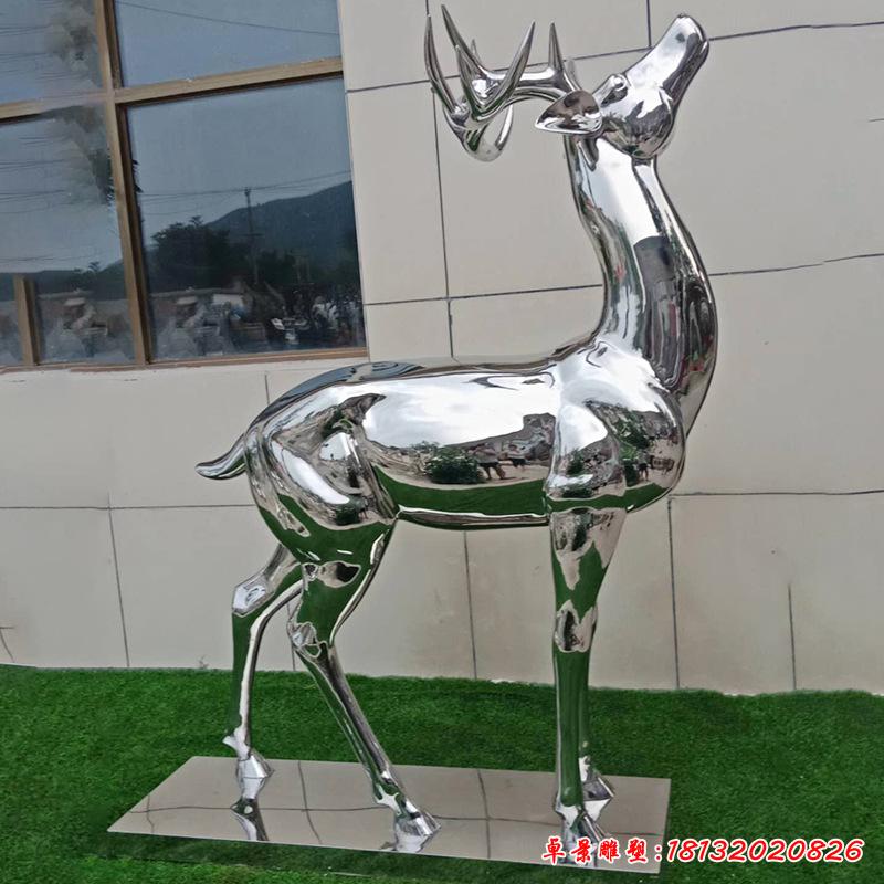 不鏽鋼小鹿雕塑製作流程