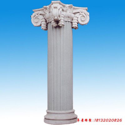 城市罗马柱石雕2
