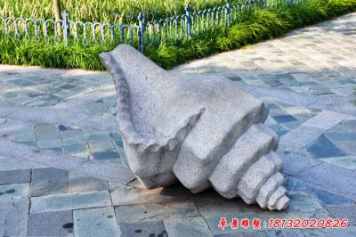 大理石海螺石雕